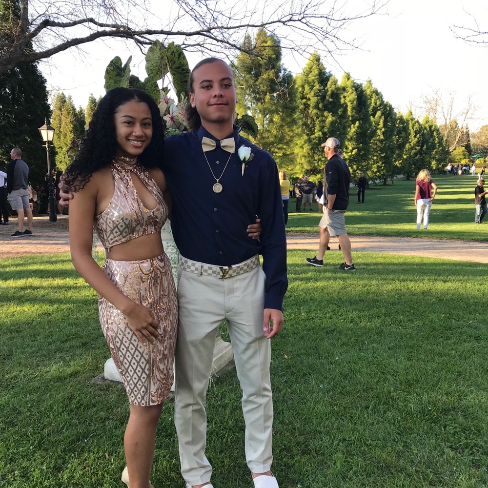 two piece dress